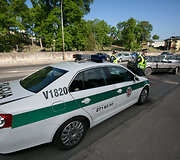 Gegužės 22 d. rytinis policijos reidas Vilniuje