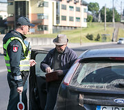 Gegužės 22 d. rytinis policijos reidas Vilniuje