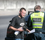 Gegužės 22 d. rytinis policijos reidas Vilniuje