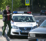 Gegužės 22 d. rytinis policijos reidas Vilniuje