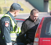 Gegužės 22 d. rytinis policijos reidas Vilniuje