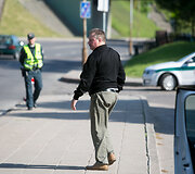 Gegužės 22 d. rytinis policijos reidas Vilniuje
