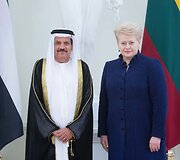 Dalia Grybauskaitė ir Yousif Eisa Hassan Eisa AlSabri