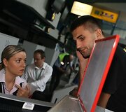 Lietuvos vyrų krep&scaron;inio rinktinė Vilniaus oro uoste