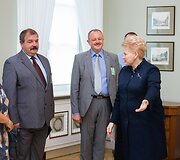 Artūras Černiauskas ir Dalia Grybauskaitė
