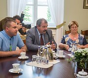 I&scaron; kairės: Svajūnas Andriulis, Artūras Černiauskas, Gražina Gruzdienė
