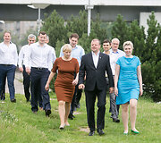 Saulius Skvernelis pristatė visus LVŽS sąra&scaron;o narius