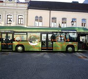 Spalio 5-11 dienomis Vilniaus gatvėmis važinėja naujausias &Scaron;vedijos gamintojų elektra ir dyzelinu varomas hibridinis autobusas &bdquo;Volvo&ldquo;.
