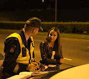 Naktinis Vilniaus kelių policijos reidas