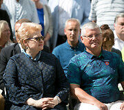 Dalia Grybausakaitė ir Vytautas Kvietkauskas