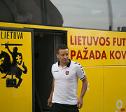 Lietuvos futbolo rinktinės pristatymas prie&scaron; naują Pasaulio čempionato atrankos ciklą.