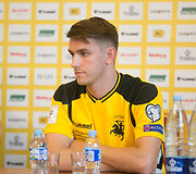 Lietuvos futbolo rinktinės pristatymas prie&scaron; naują Pasaulio čempionato atrankos ciklą.