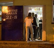Rugsėjo 1-ąją į Vilniaus Panerių naktinį barą plūdo lankytojai nusipirkti alkoholio