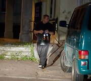 Rugsėjo 1-ąją į Vilniaus Panerių naktinį barą plūdo lankytojai nusipirkti alkoholio