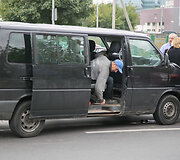 Vilniaus centre vienas po kito susidūrė 4 automobiliai