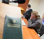 Vykintas Kaziulis teisme