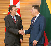 Algirdas Butkevičius ir Baronas Albrechtas von Boeselageris