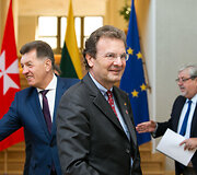 Algirdas Butkevičius ir Baronas Albrechtas von Boeselageris