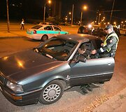Rugsėjo 16 d. vakaro policijos reidas Vilniuje