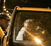Rugsėjo 16 d. vakaro policijos reidas Vilniuje