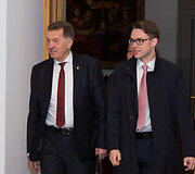 Algirdas Butkevičius ir Mindaugas Janulionis