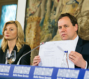 Rita Tama&scaron;unienė ir Valdemaras Toma&scaron;evskis