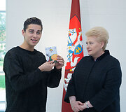 Donatas Montvydas ir Dalia Grybauskaitė