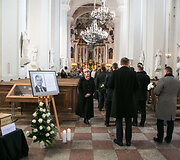 Juro Poželos urna pa&scaron;arvota Vilniaus &Scaron;v.Jonų bažnyčioje