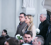 Juro Poželos urna pa&scaron;arvota Vilniaus &Scaron;v.Jonų bažnyčioje
