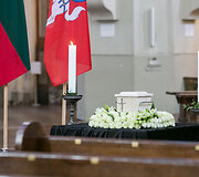 Juro Poželos urna pa&scaron;arvota Vilniaus &Scaron;v.Jonų bažnyčioje