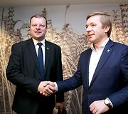 Saulius Skvernelis ir Ramūnas Karbauskis