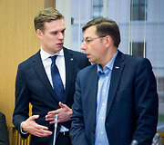 Gabrielius Landsbergis ir Gintaras Steponavičius