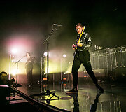 Grupės &bdquo;The xx&ldquo; koncerto Vilniuje akimirka