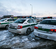 Vilniaus kelių policijos reidas sekmadienio ryte