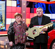 &bdquo;Teleloto&ldquo; &scaron;ventinės laidos akimirka