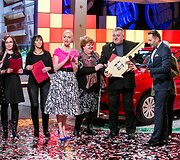 &bdquo;Teleloto&ldquo; &scaron;ventinės laidos akimirka