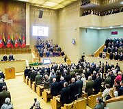 Laisvės gynėjų dienos minėjimas Seime