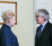 Dalia Grybauskaitė ir Danas E. Frederiksenas