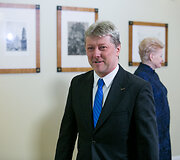 Čekijos Respublikos ambasadorius Bohumil Maz&aacute;nek