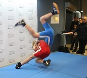 Sporto mugės akimirka