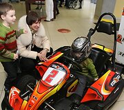 Sporto mugės akimirka