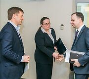 Aurelijus Veryga, Agnė &Scaron;irinskienė, Ramūnas Karbauskis