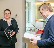 Ramūnas Karbauskis ir  Agnė &Scaron;irinskienė,