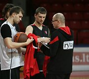 Treniruotės akimirka