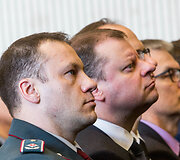 Saulius Skvernelis ir Linas Pernavas