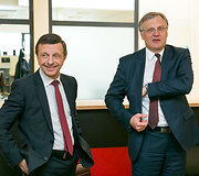 Petras Bar&scaron;auskas ir Artūras Žukauskas
