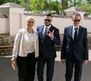 Andriaus Palionio ir Rūtos Stasiulytės vestuvių akimirka