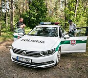 Policijos reidas Vilniuje