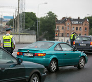 Vilniaus kelių policijos reidas