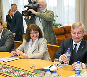 Rima Ba&scaron;kienė ir Viktoras Pranckietis